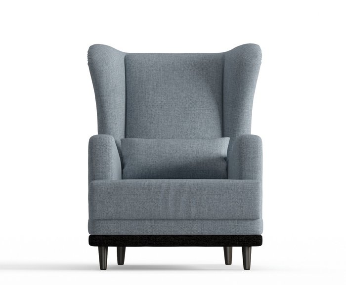 Кресло Грэмми в обивке из рогожки серого цвета - купить Интерьерные кресла по цене 10190.0