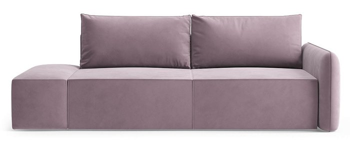 Диван-кровать Портленд лилового цвета с банкеткой левой - купить Прямые диваны по цене 53959 Диван-кровать Портленд лилового цвета с банкеткой левой - купить Прямые диваны по цене 53959