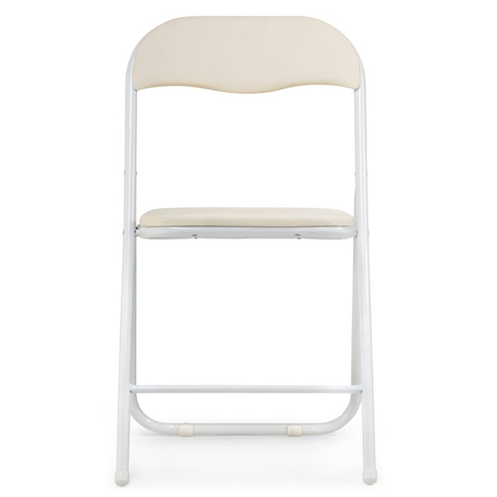 Стул складной Fold 1 бело-бежевого цвета - купить Обеденные стулья по цене 2579.0