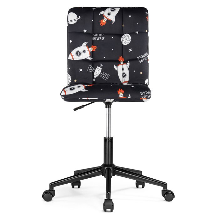 Стул детский Квадро космос черного цвета - лучшие Офисные кресла в INMYROOM