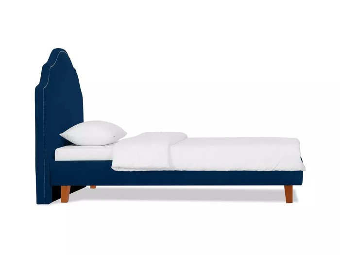 Кровать Princess II L 120х200 темно-синего цвета - купить Кровати для спальни по цене 60440.0