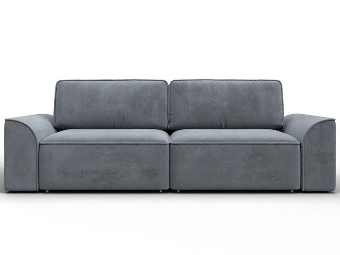 Диван-кровать Лига-048 серого цвета - купить Прямые диваны по цене 77990 Диван-кровать Лига-048 серого цвета - купить Прямые диваны по цене 77990