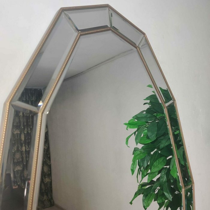 Настенное зеркало Aiza 70х120 серебряного цвета - лучшие Настенные зеркала в INMYROOM