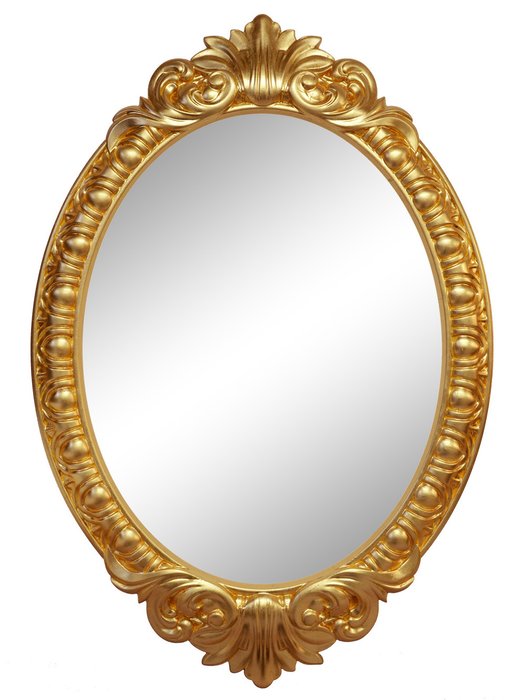 Настенное зеркало Эджил Венге золото поталь