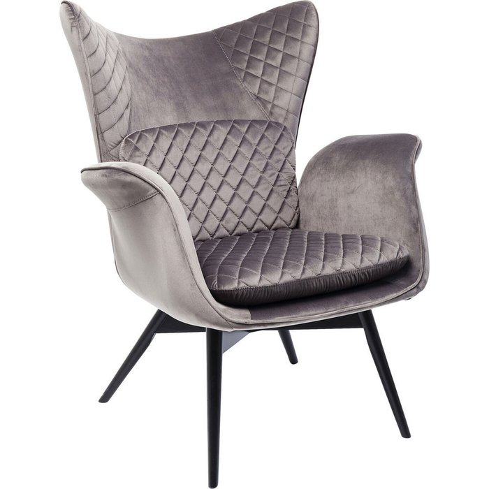 Кресло Tudor серого цвета - лучшие Интерьерные кресла в INMYROOM