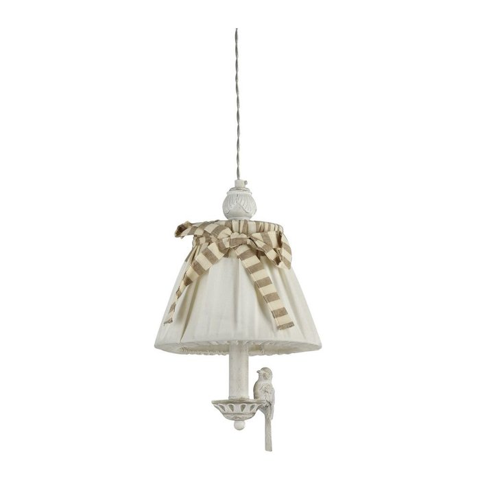 Подвесной светильник Bird с льняным абажуром - лучшие Подвесные светильники в INMYROOM