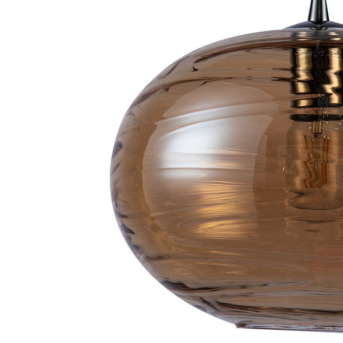 Подвесной светильник Oasi янтарного цвета - лучшие Подвесные светильники в INMYROOM