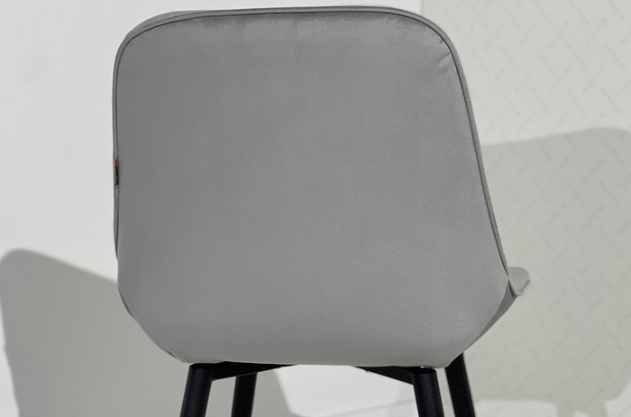 Стул Лари серого цвета  - купить Обеденные стулья по цене 6580.0