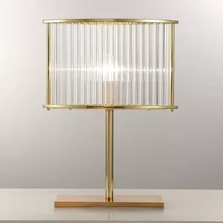 Настольная лампа Stilio золотого цвета - купить Настольные лампы по цене 36540.0