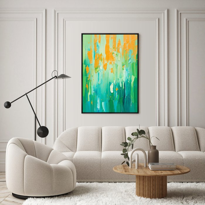 Репродукция картины Landscape collection, blooming, No 2, 2024г. - лучшие Картины в INMYROOM