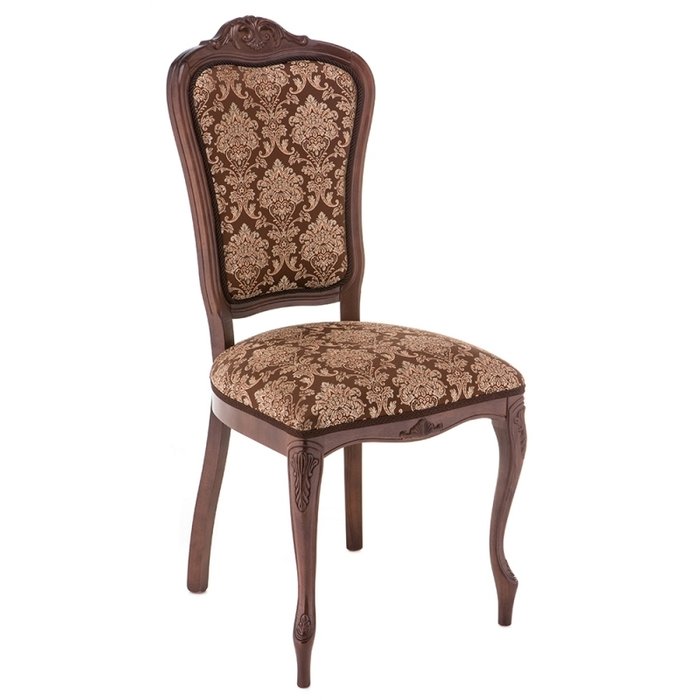 Обеденный стул Руджеро с шоколадной обивкой