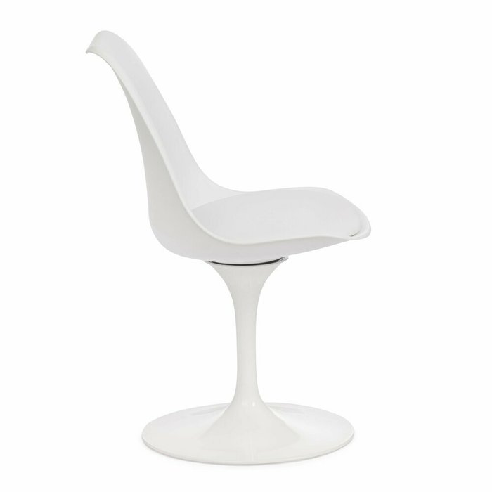 Стул Tulip Fashion Chair белого цвета - купить Обеденные стулья по цене 7990.0