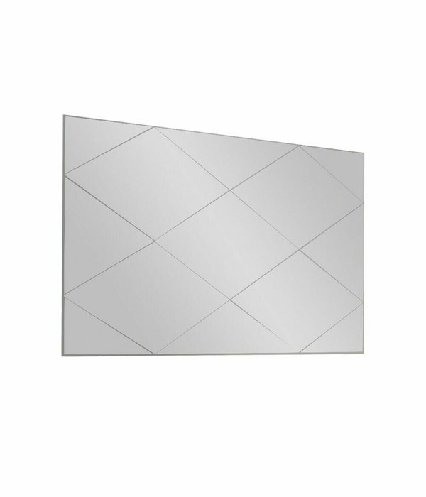 Настенное зеркало Decor 50х75 в раме белого цвета