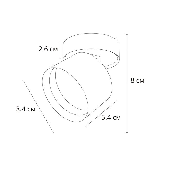 Спот Arte Lamp INTERCRUS A5549PL-1WH - лучшие Встраиваемые споты в INMYROOM