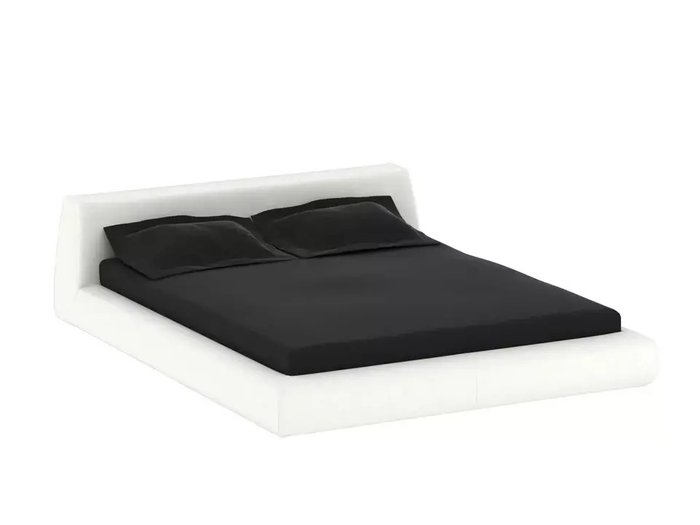 Кровать Vatta 140х200 белого цвета