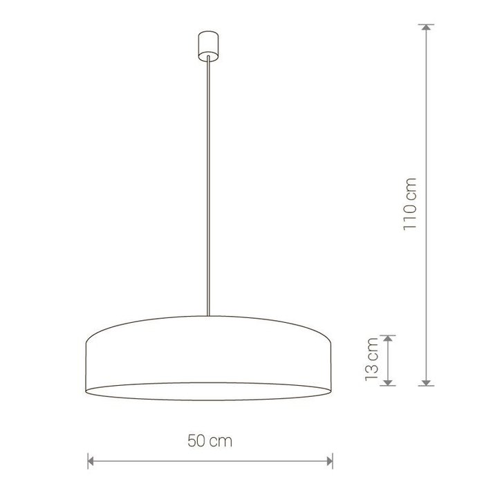 Подвесной светильник Turda с плафоном из бумаги  - купить Подвесные светильники по цене 23840.0