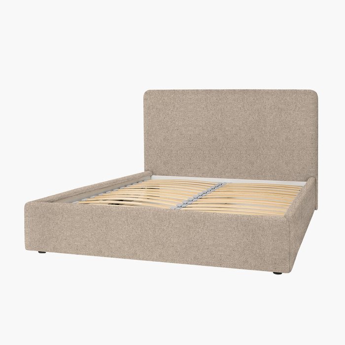 Кровать Cozy 160х200 бежевого цвета с подъёмным механизмом Кровать Cozy 160х200 бежевого цвета с подъёмным механизмом