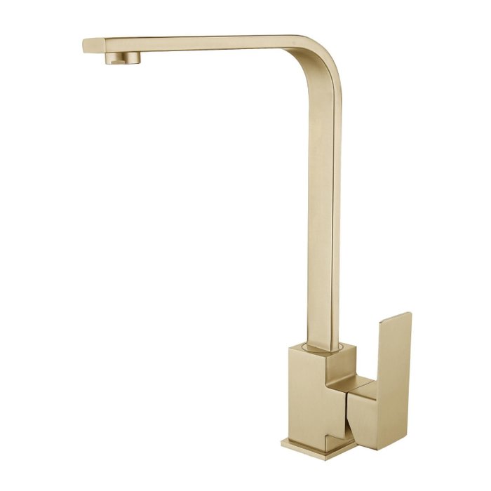 Смеситель для кухни Fmark FS8132C золотого цвета Смеситель для кухни Fmark FS8132C золотого цвета