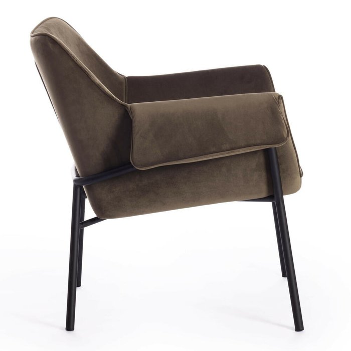 Кресло Bess серо-зеленого цвета - купить Интерьерные кресла по цене 14460.0