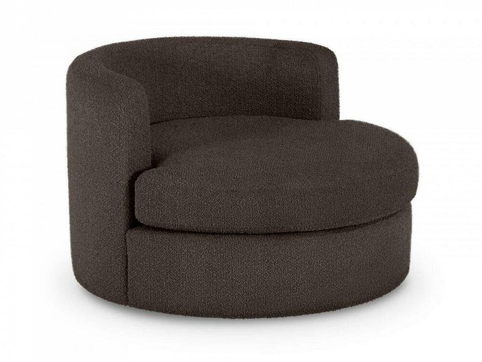 Кресло Forli темно-коричневого цвета