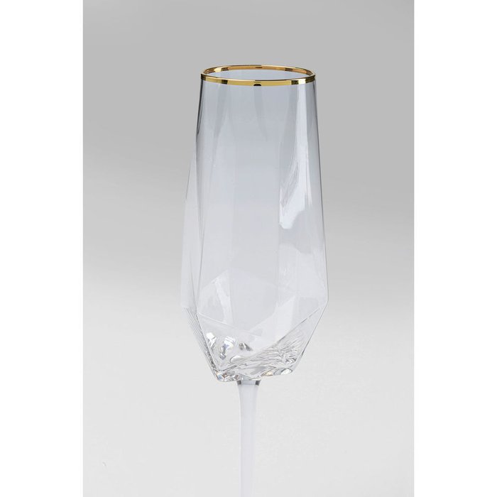 Бокал для шампанского Diamond из стекла - купить Бокалы и стаканы по цене 1640.0