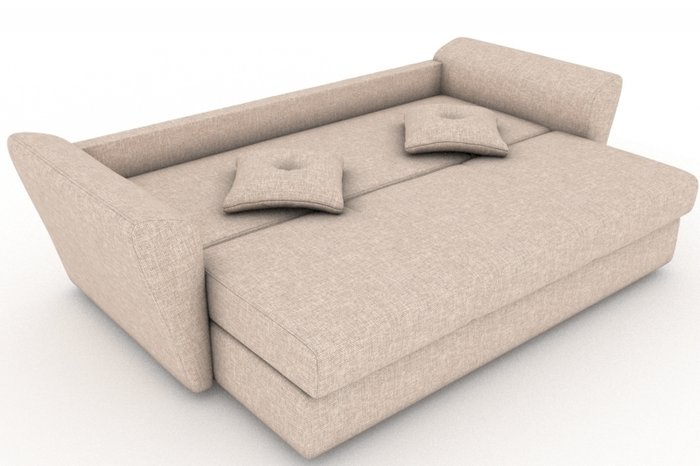 Прямой диван-кровать Neapol бежевого цвета - купить Прямые диваны по цене 16000.0