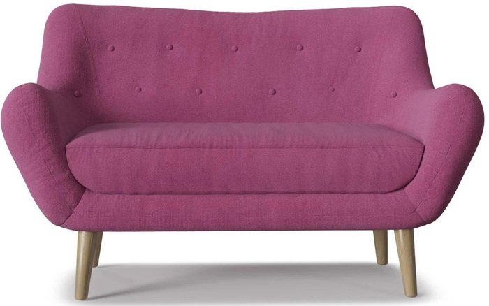 Диван Элефант Люкс розового цвета - купить Прямые диваны по цене 22241.0