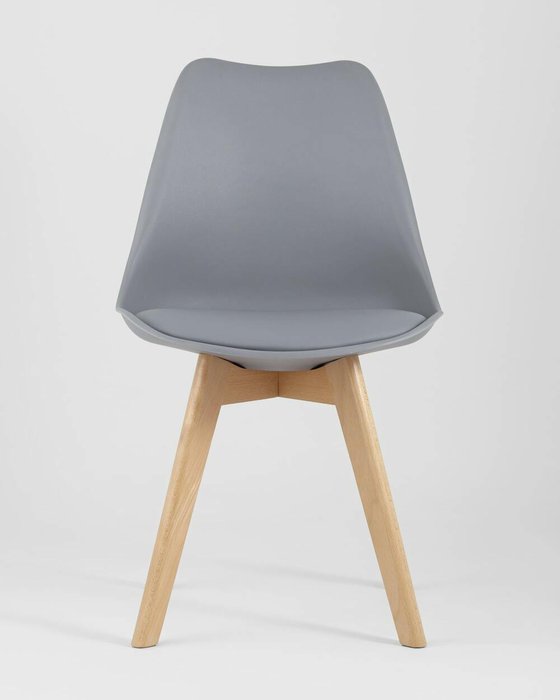 Набор из четырех стульев Frankfurt серого цвета - лучшие Обеденные стулья в INMYROOM