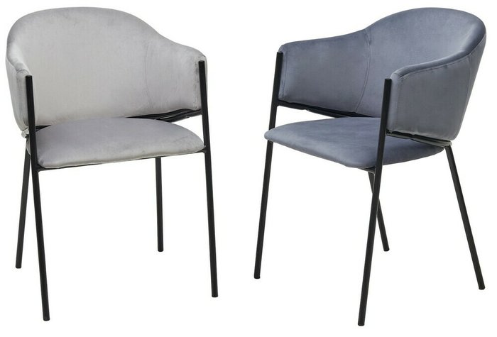 Стул Дилл серого цвета - лучшие Обеденные стулья в INMYROOM