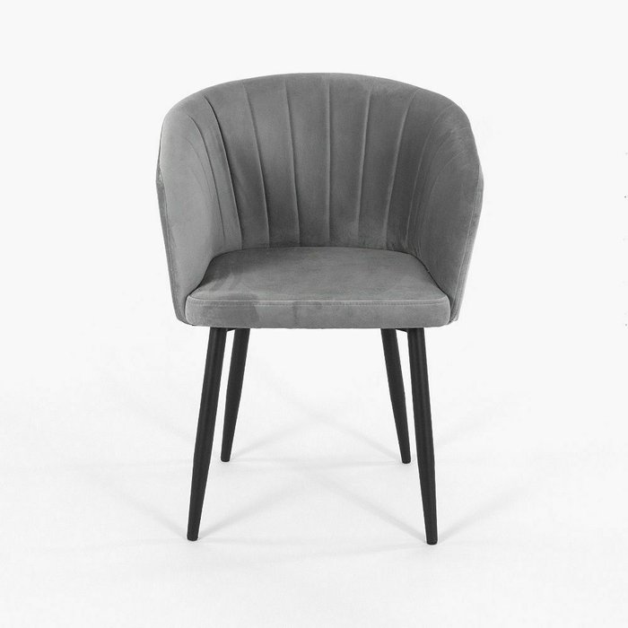 Стул Гарда серого цвета - купить Обеденные стулья по цене 13500.0