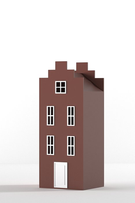 Шкаф-домик Амстердам Mini коричневого цвета - купить Детские шкафы по цене 48290.0