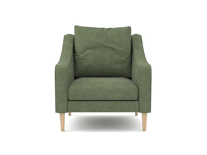 Кресло Ричи зеленого цвета - лучшие Интерьерные кресла в INMYROOM
