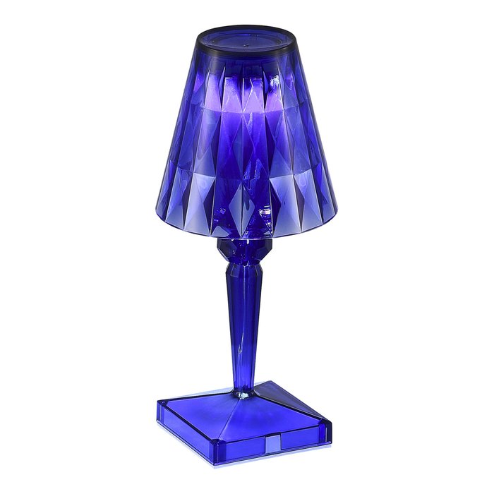 Прикроватная лампа ST-Luce Синий/Синий LED 1*3W 3000K/4000K/6000K SPARKLE - лучшие Настольные лампы в INMYROOM