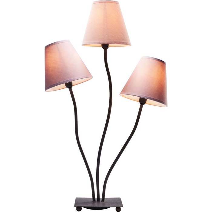 Лампа настольная Flexible с тремя плафонами - купить Настольные лампы по цене 8920.0