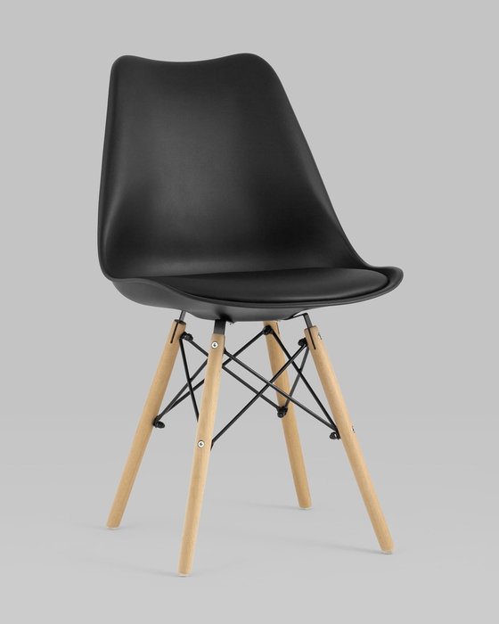 Стул Soft черного цвета - купить Обеденные стулья по цене 3210.0
