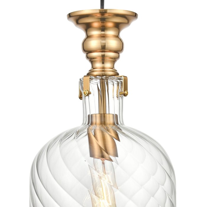 Подвесной светильник Nova со стеклянным плафоном  - лучшие Подвесные светильники в INMYROOM