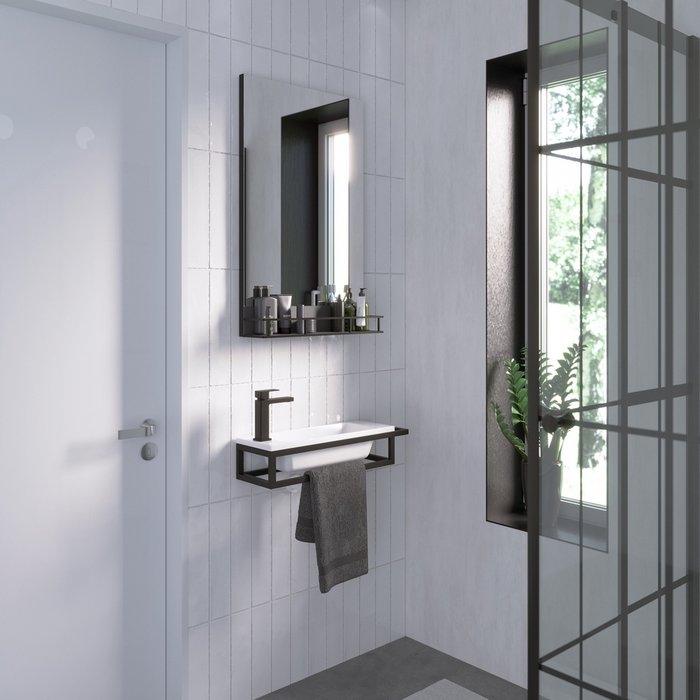 Зеркало Метрис - купить Шкаф-зеркало по цене 11280