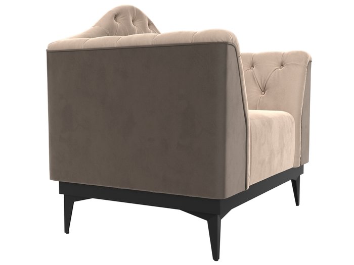 Кресло Флорида бежево-коричневого цвета - лучшие Интерьерные кресла в INMYROOM
