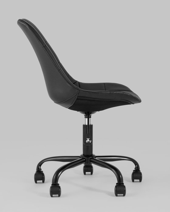 Стул офисный Гирос черного цвета - лучшие Офисные кресла в INMYROOM