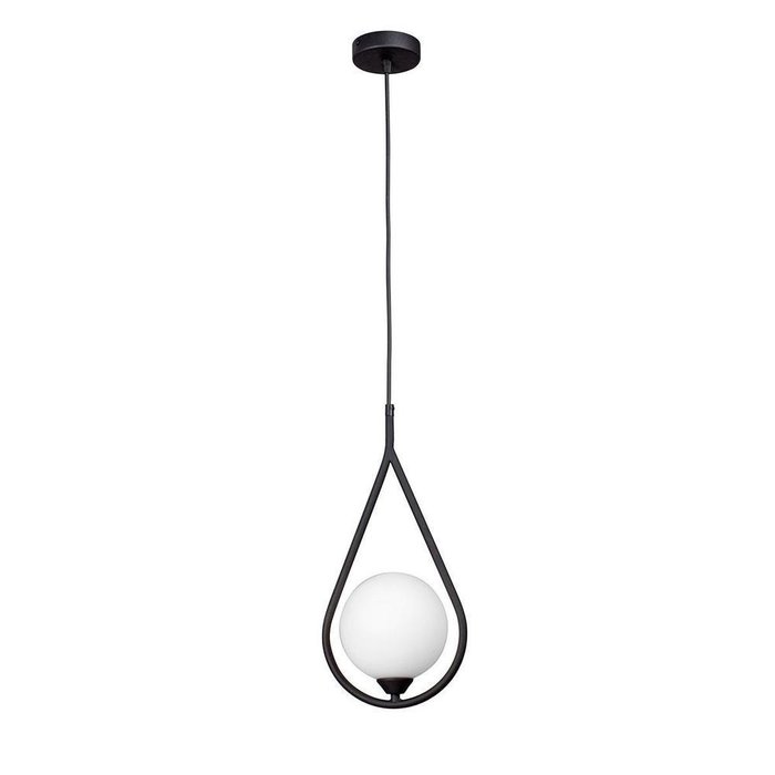 Подвесной светильник черно-белого цвета - купить Подвесные светильники по цене 4939.0