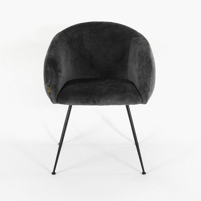 Стул Куршевель темно-серого цвета - купить Обеденные стулья по цене 16000.0
