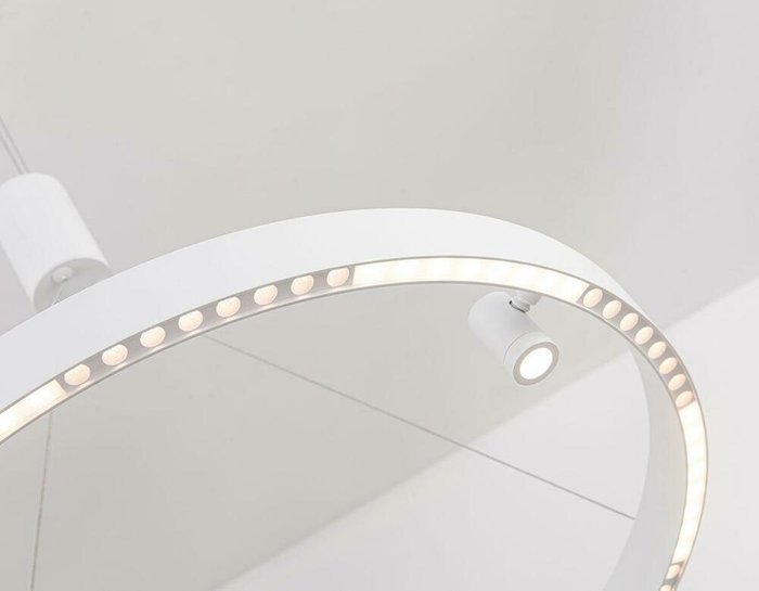 Подвесная светодиодная люстра Comfort Line белого цвета - купить Подвесные люстры по цене 25349.0