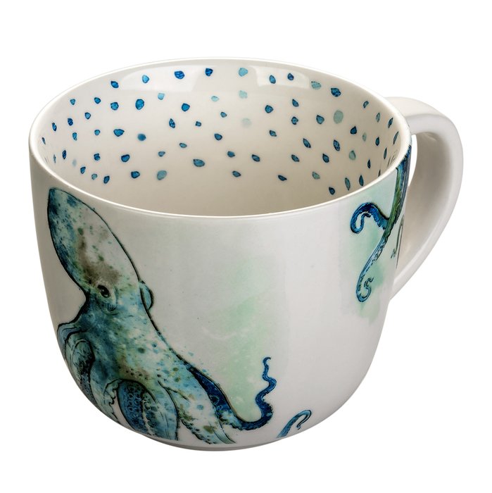 Чашка в морском стиле Осьминог