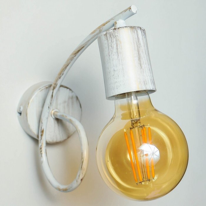 Бра Tango White Patina 10120 - купить Бра и настенные светильники по цене 2790 Бра Tango White Patina 10120 - купить Бра и настенные светильники по цене 2790