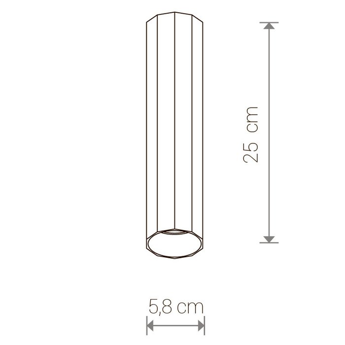 Потолочный светильник Poly 8877 (металл, цвет белый) - купить Накладные споты по цене 1533.0