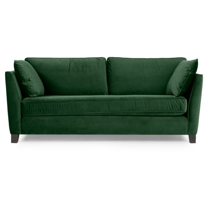 Трехместный раскладной диван Wolsly зеленый