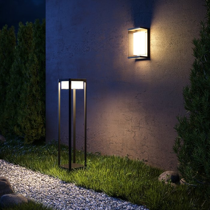 Настенный светильник (бра) Outdoor O021WL-L10B3K Baker Street Outdoor - лучшие Настенные уличные светильники в INMYROOM