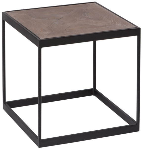 Стол журнальный Parquette на металлическом основании с деревянной столешницей - купить Кофейные столики по цене 24920.0