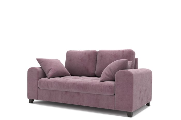 Диван Vittorio MT двухместный светло-фиолетовый - лучшие Прямые диваны в INMYROOM