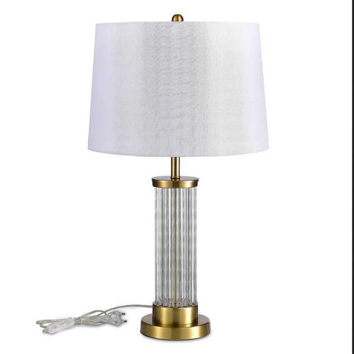 Настольная лампа Corsi с абажуром кремового цвета - купить Настольные лампы по цене 16780.0